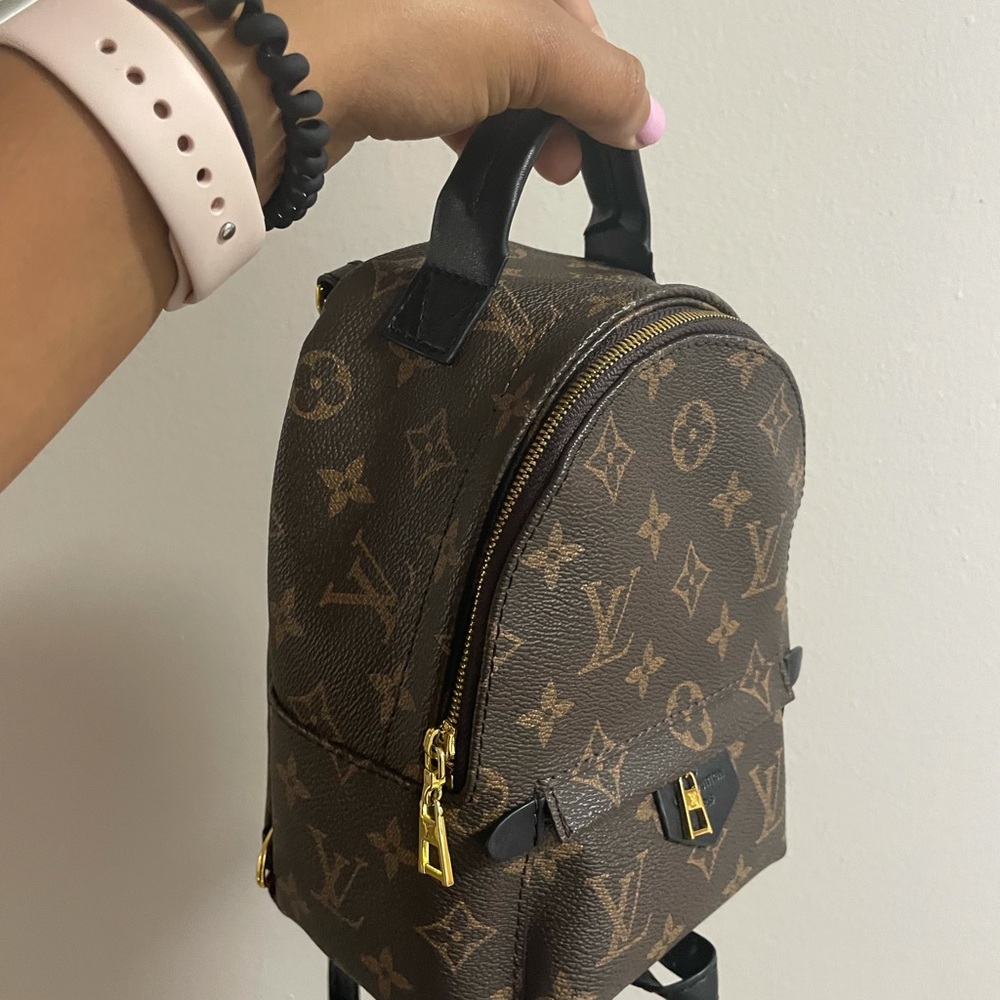 Palm Springs Monogram Mini Backpack